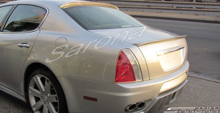 Custom Maserati Quattroporte Roof Wing  Sedan (2005 - 2011) - $399.00 (Part #MR-001-RW)
